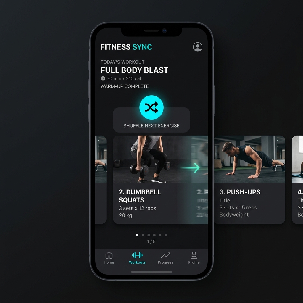 3. Swap Exercises on the Fly